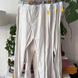 Clemente Men's White Trousers